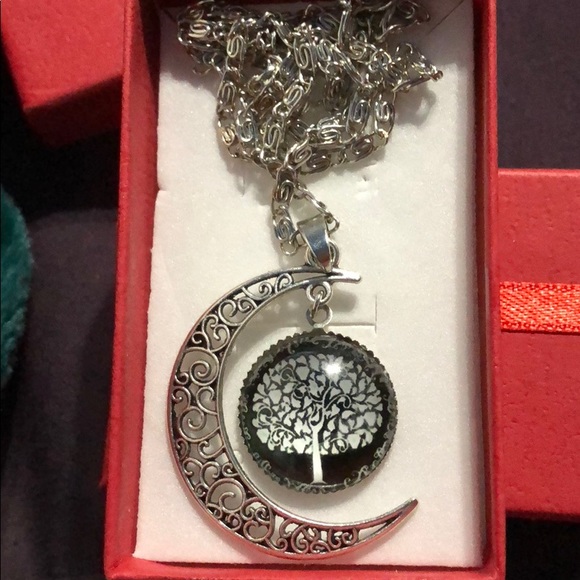 Fashion Jewelry Jewelry - Moon🌙Tree Pendant